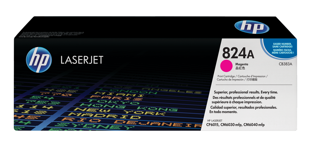CB383A Tóner HP Laserjet 824A, Magenta Original (ÚLTIMAS DOS PIEZAS)