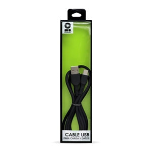 BROBOTIX CABLE USB V2.0 TIPO C MACHO DE CABL PVC 1.0M BROBOTIX NEGRO