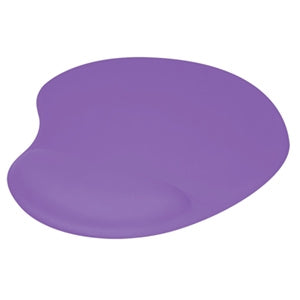 Mouse Pad Almohadilla Ratón BROBOTIX color morado, ergonómico