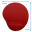 Mousepad de gel 500074R Brobotix, Rojo