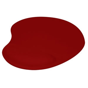 Mousepad de gel 500074R Brobotix, Rojo