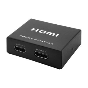 BROBOTIX VIDEO SPLITTER HDMI 2K. 4K. 2 DADAP ISPOSITIVOS A 1 PC BROBOTIX