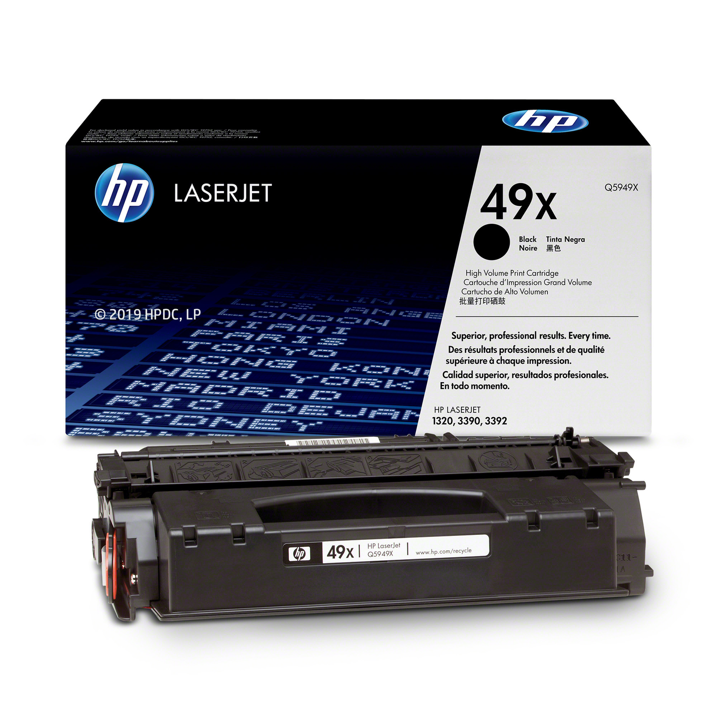 Q5949X Tóner HP Laserjet 49X, Negro Original (ÚLTIMAS TRES PIEZAS)
