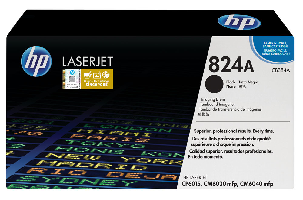 CB384A Tóner HP Laserjet 824A, Negro Original (ÚLTIMAS TRES PIEZAS)