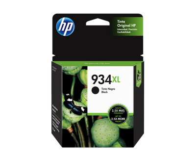 C2P23AL Cartucho HP 934XL Negro Original, 1000 Páginas