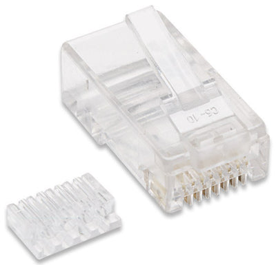 Plug RJ45 CAT 6 UTP Solido 100 PZAS, RJ-45 Macho Network