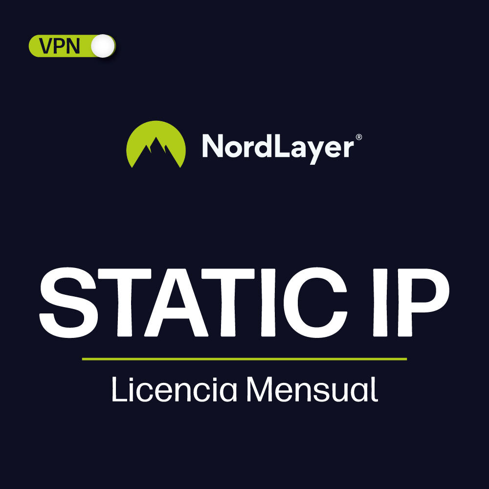 NordLayer Static IP - Servicio Mensual | Servicio Administrado por Compusistemas