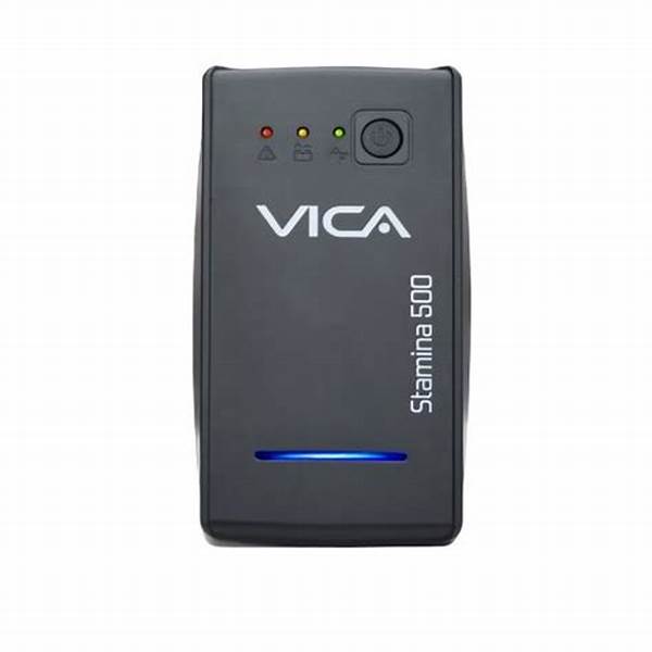 VICA Stamina 500, No-Break con regulador integrado, capacidad de 500 VA / 300 w