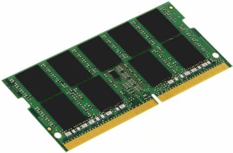 Memoria RAM Kingston, DDR4, 3200MT/s, Non-ECC Inseparado, SODIMM, CL22.