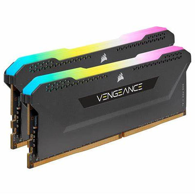 RAM Corsair Vengeance, RGB Pro, 16G, DIMM, 2X8G, DDR4, 3200 MHZ, CL16.