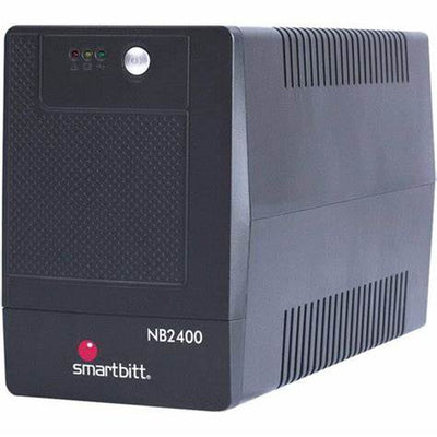 No-Break Smartbitt línea interactiva SBNB2400, 2400 VA/1200 Watts, Puerto USB para Monitoreo del UPS, con 4 Contactos con Respaldo
