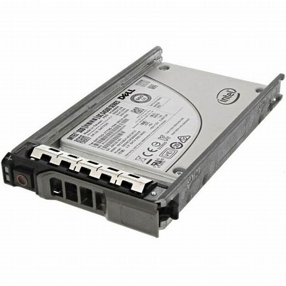 Disco Duro Dell 480 GB, SSD, SATA, Mix use, 6GBPS de 2.5" con Adaptador De 3.5", Hotplug Para R250, R360, R450, R550, R760XS, T360 y T560