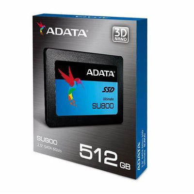 Disco Estado Solido SSD, Adata S U800, Ultimate, 512GB, SATA III, 2.5