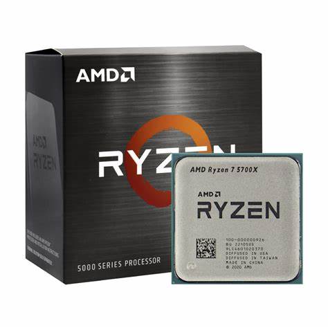 AMD (PCH) AMD Procesador Ryzen 7, 5700, 3.7", Chip GHZ, Core 8/16, MB/65W, AM4.