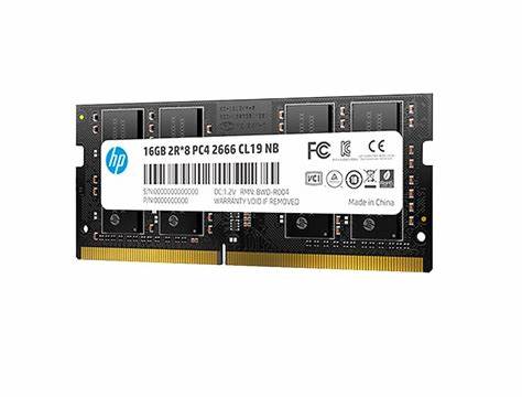 Memoria Ram HP, S1, 16G, SoDIMM, DDR4, 3200 MHZ, Unbuffered, CL20, 1 2V