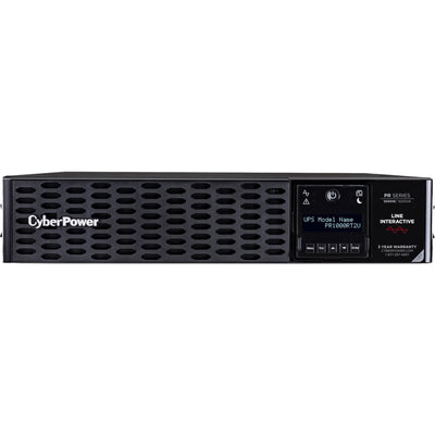 UPS de línea interactiva CyberPower PR1000RT2U, 1kVA, 2U Rack/Torre, 3 Horas de Recarga, 7Minutos Stand-by, 120V AC Entrada, 100V AC, 110V AC, 120V AC, 125V AC Salida, 8 NEMA 5-15R