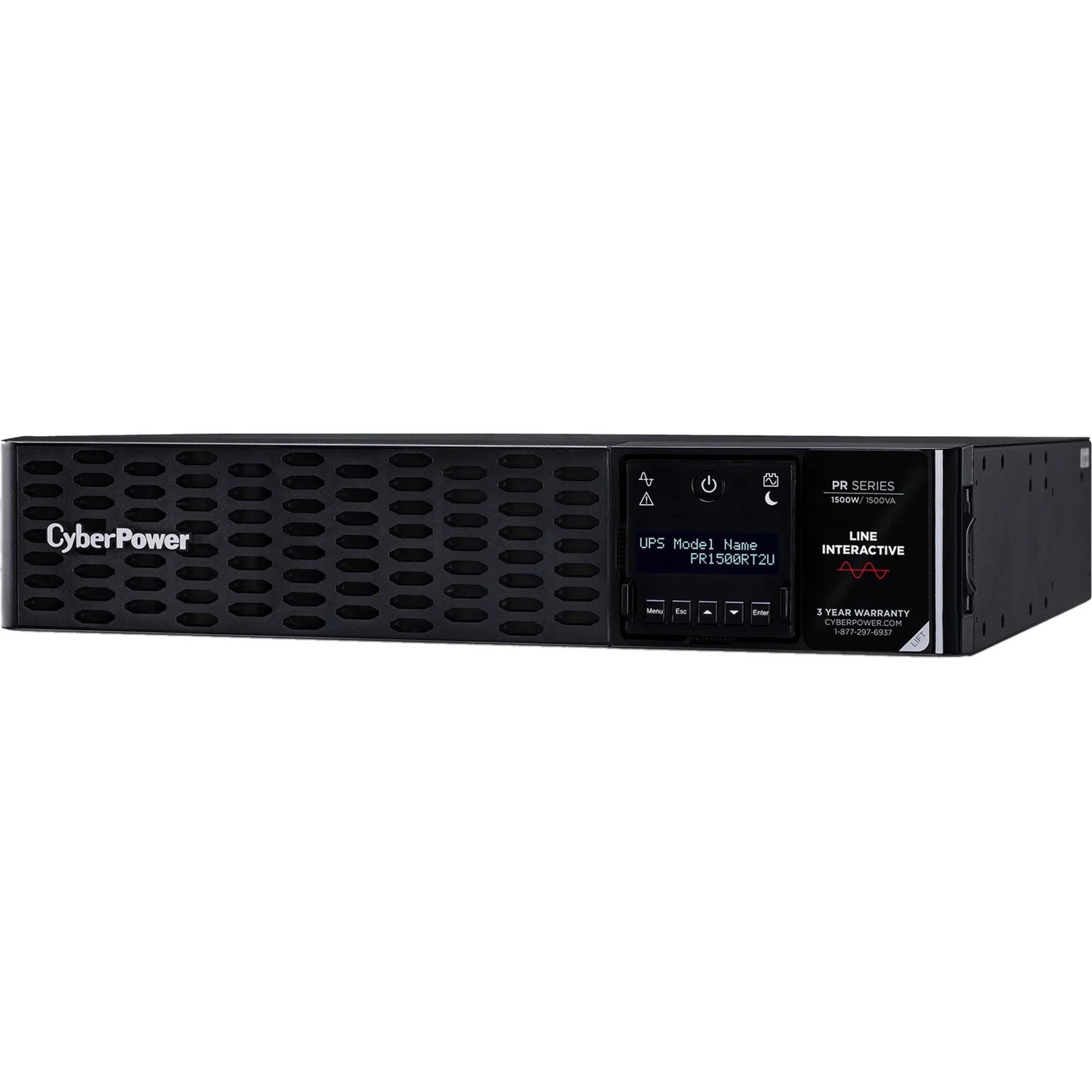 UPS de línea interactiva CyberPower PR1500RTXL2U de 1.50kVA