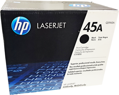 Q5945A Tóner HP Laserjet 45A, Negro Original (ÚLTIMAS NUEVE PIEZAS)