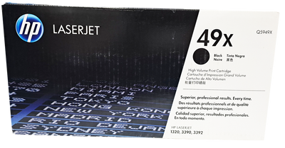Q5949X Tóner HP Laserjet 49X, Negro Original (ÚLTIMAS TRES PIEZAS)