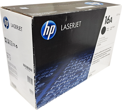 Q7516A Tóner HP Laserjet 16A, Negro Original (ÚLTIMAS DOS PIEZAS)