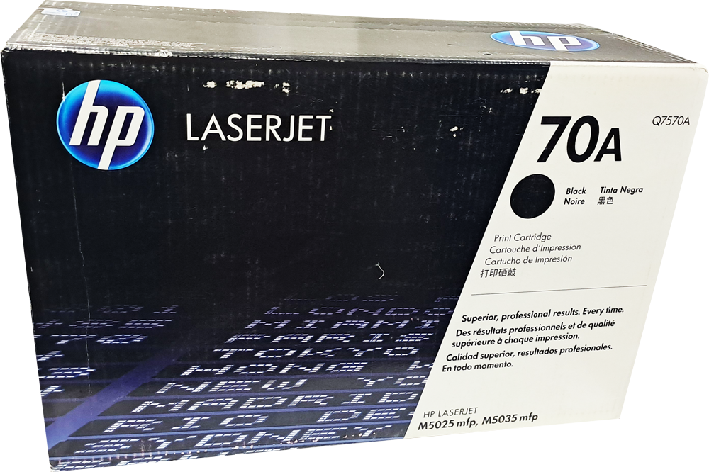 Q7570A Tóner HP Laserjet 70A, Negro Original (ÚLTIMAS CUATRO PIEZAS)