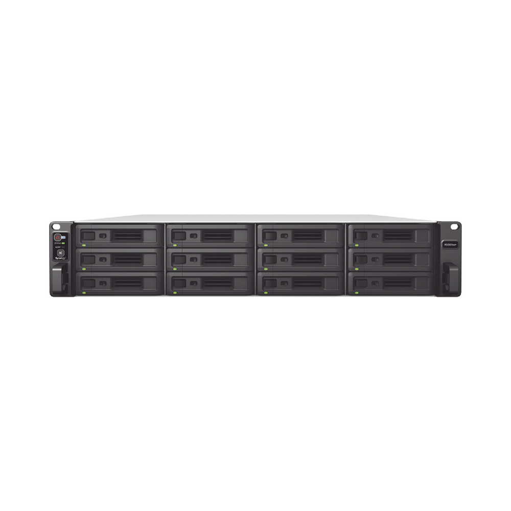 Servidor NAS RS3621XS+ Synology para Rack, 12 Bahías, 8 núcleos