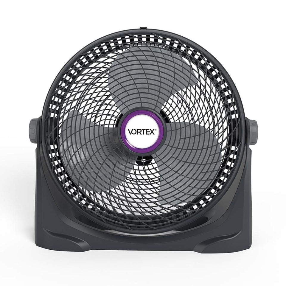 LM Ventilador de piso Navia Forza de 18 pulgadas color gris