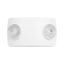 Luz de Emergencia Dual LED ultra compacta/150 lúmenes/Luz fría/Batería de Respaldo Incluida/Botón de test
