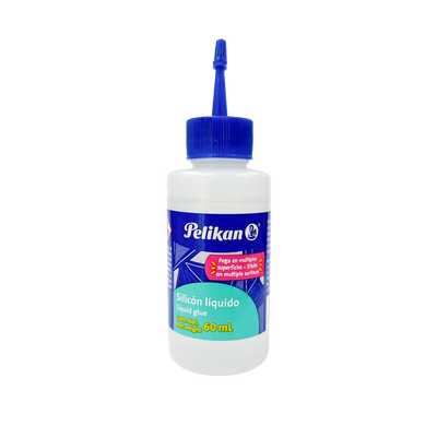Silicón líquido Pelikan base solvente botella de 60 ml 1 pieza