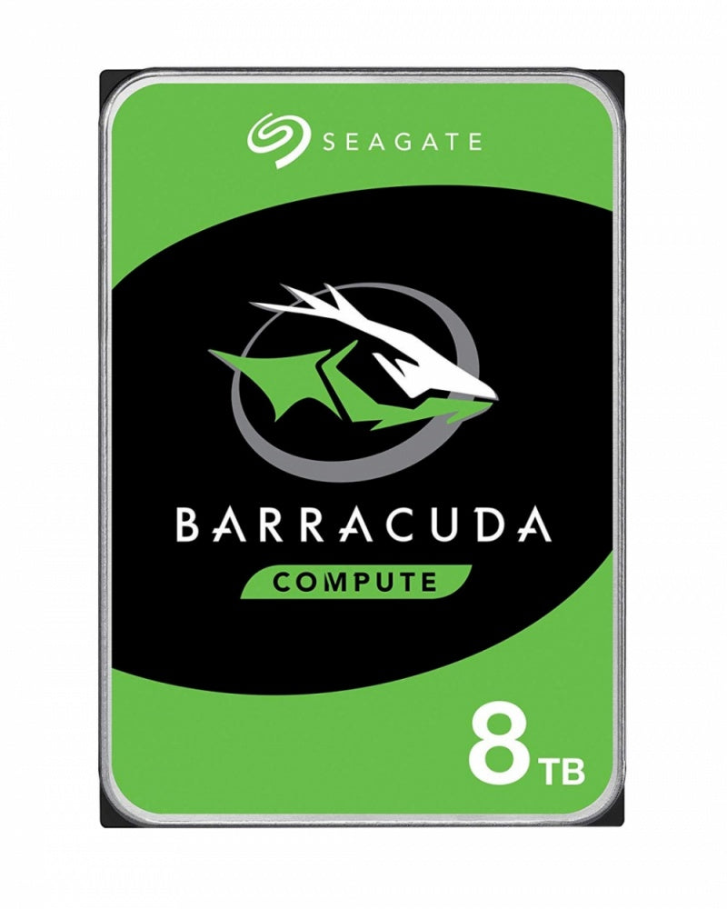 ST8000DM004 Disco Duro Interno Seagate Barracuda 3.5'', 8TB, SATA III, 6 Gbit/s, 5400RPM, 256MB Cache