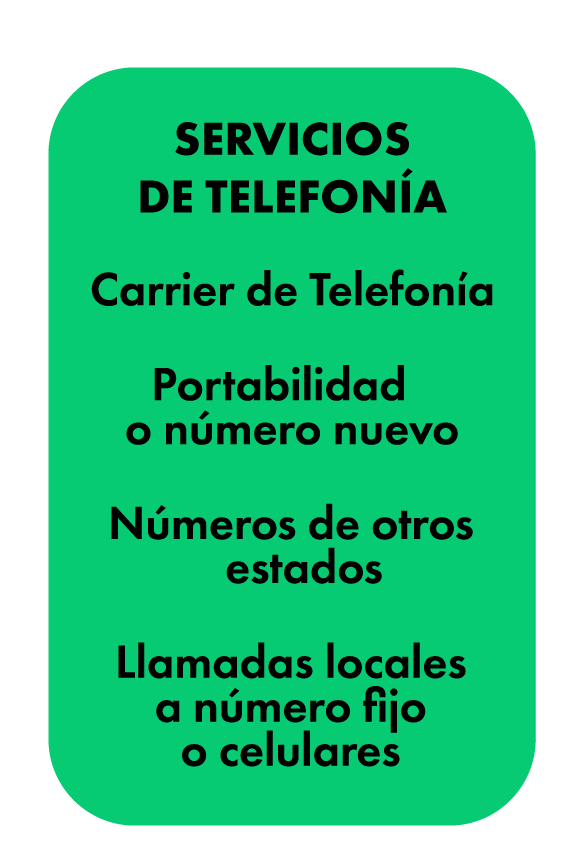 Carrier de telefonía IFT, portabilidad de número, Numeración en México, llamadas locales a número fijo y celulares ilimitadas, plataforma segura