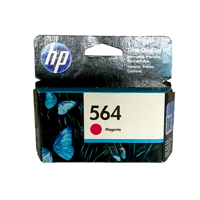 CB319WL Cartucho de tinta HP 564 Magenta Original - Fecha de empaque 2020,2021