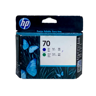 C9408A Cabezal de impresión HP 70 Azul/Verde - Fecha de empaque 2016
