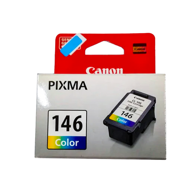 8277B001AA- Tinta CANON PIXMA chromalife color 146- Fecha de empaque 2023