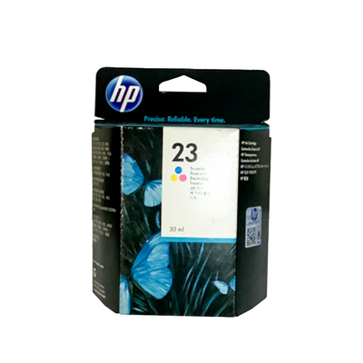 C1823D Cartucho de tinta HP 23 Tricolor Original - Fecha de empaque 2020