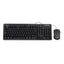 Kit teclado y mouse TZ19COMB01-LA Techzone, Negro