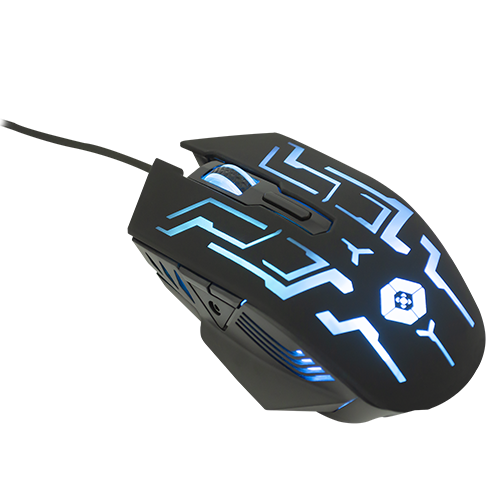 Mouse gamer Vortred 6D Perfect Choice, Alámbrico, Negro