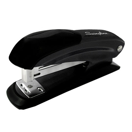 Engrapadora de Escritorio Swingline Media Tira, Negro - 1 Pieza