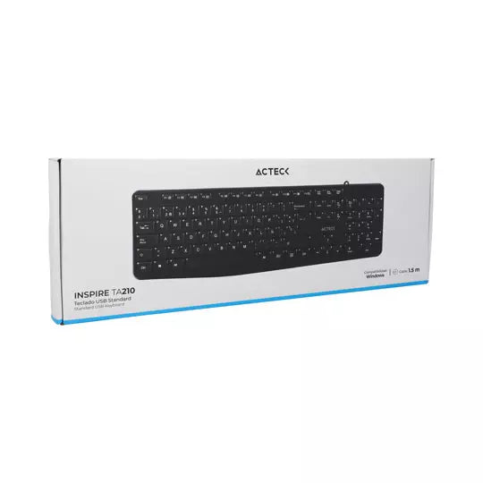 Teclado Acteck alámbrico