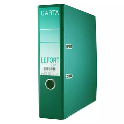Registrador Lefort carta color verde.