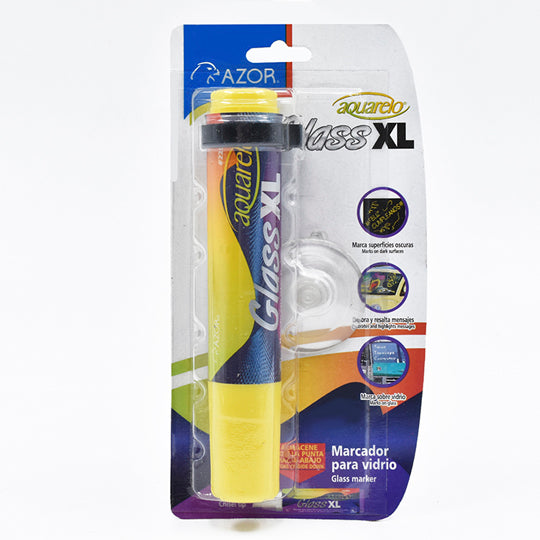 Marcador para vidrio Aquarelo Glass XL AZOR amarillo