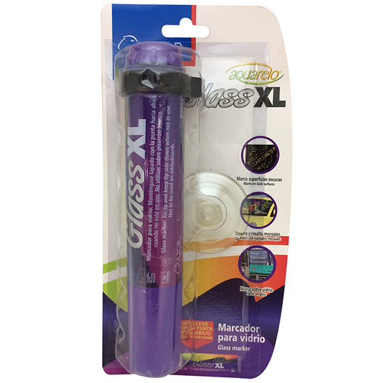 Marcador para vidrio Aquarelo Glass XL AZOR violeta