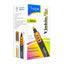 Resaltador de texto Vision Plus punta cincel 6 mm color naranja caja con 12 pzas