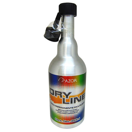 Tinta para Sello Dry Line Color Negro, 355ml - 1 Pieza
