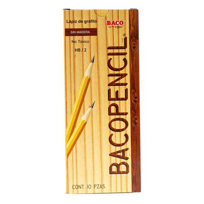 Lápiz BACO HB no. 2 - caja con 10 lápices