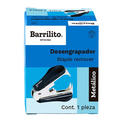 Desengrapador Barrilito Negro/Cromo - 1 Pieza