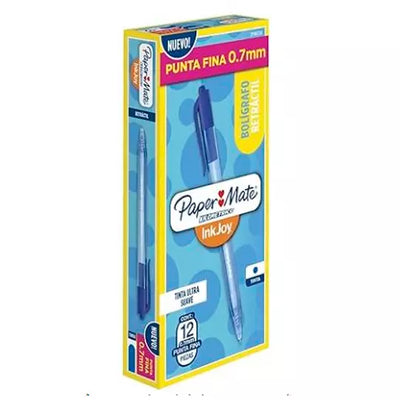 Boligrafo kilometrico RT 100 azul puntofino caja con 12 piezas