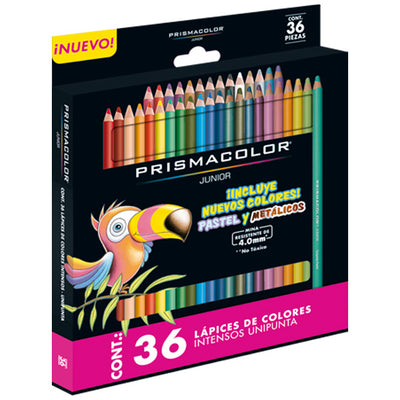Colores PRISMACOLOR junior 36 piezas