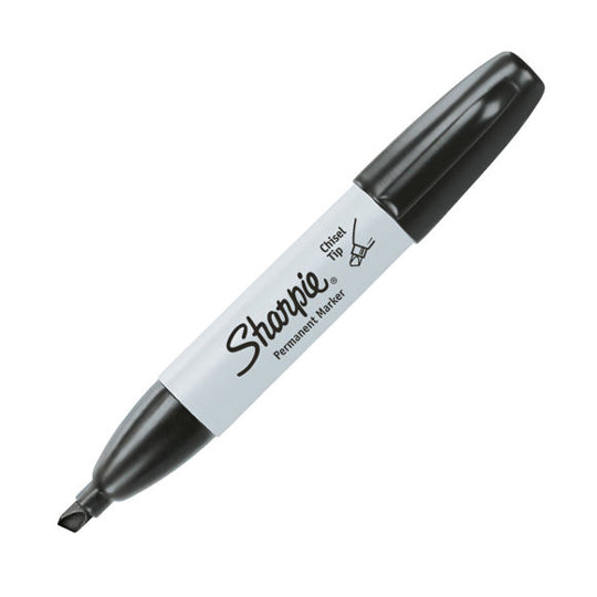 Marcador permanente Chisel SHARPIE negro