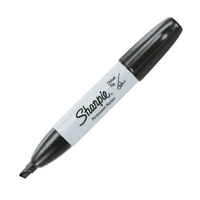 Marcador permanente Chisel SHARPIE negro